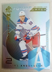 2018-19 SP Authentic Spectrum FX Bounty Unscratched Lias Andersson #S-73 Rookie